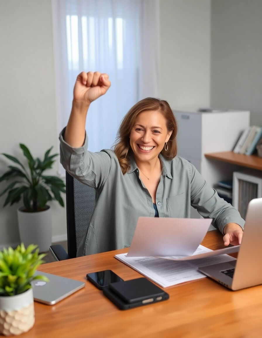 Lady approved for a car loan